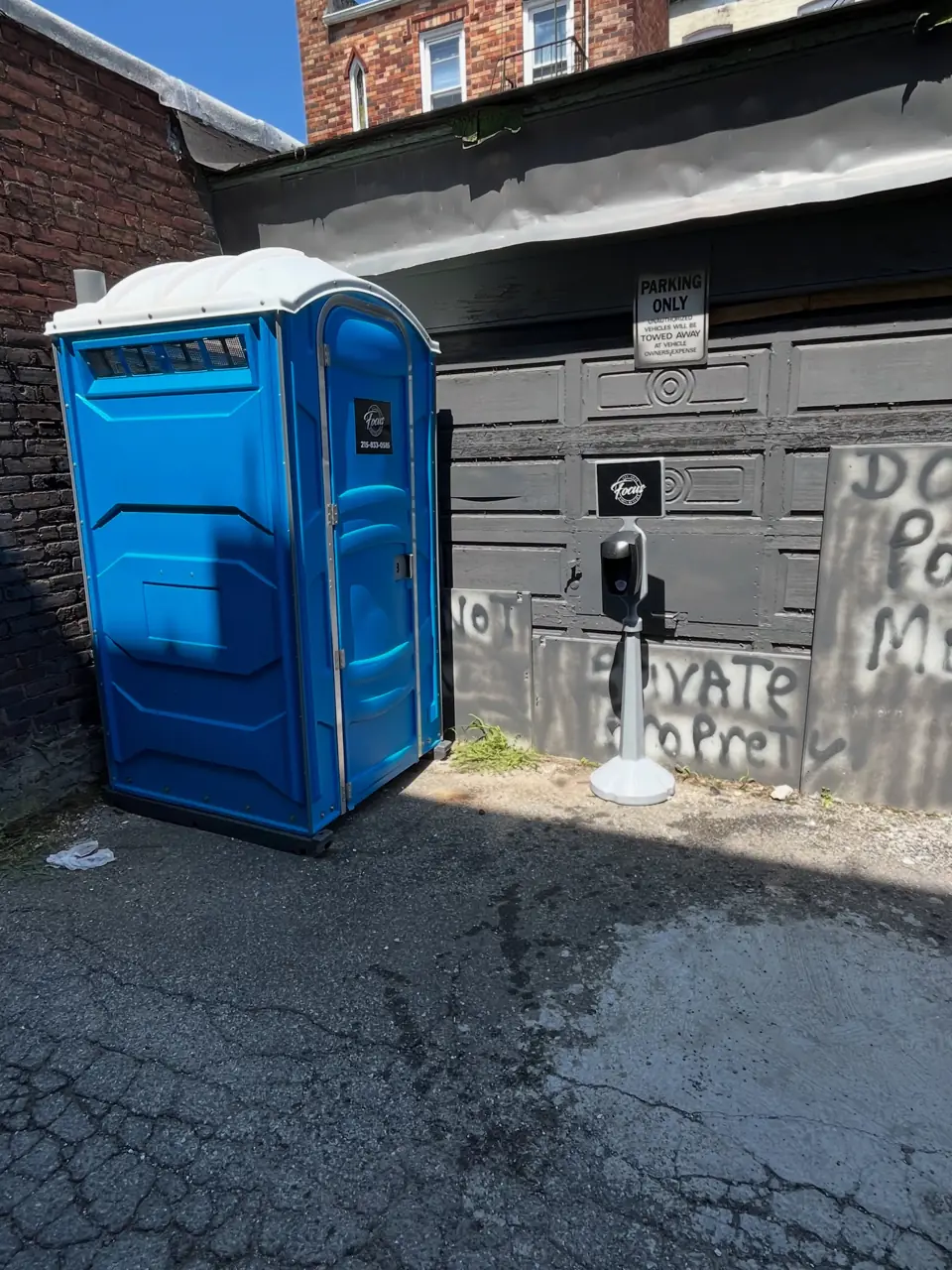 Keeping a Porta Potty Working Through a Kentucky Winter